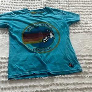 Aviator Nation Blue Graphic T-Shirt